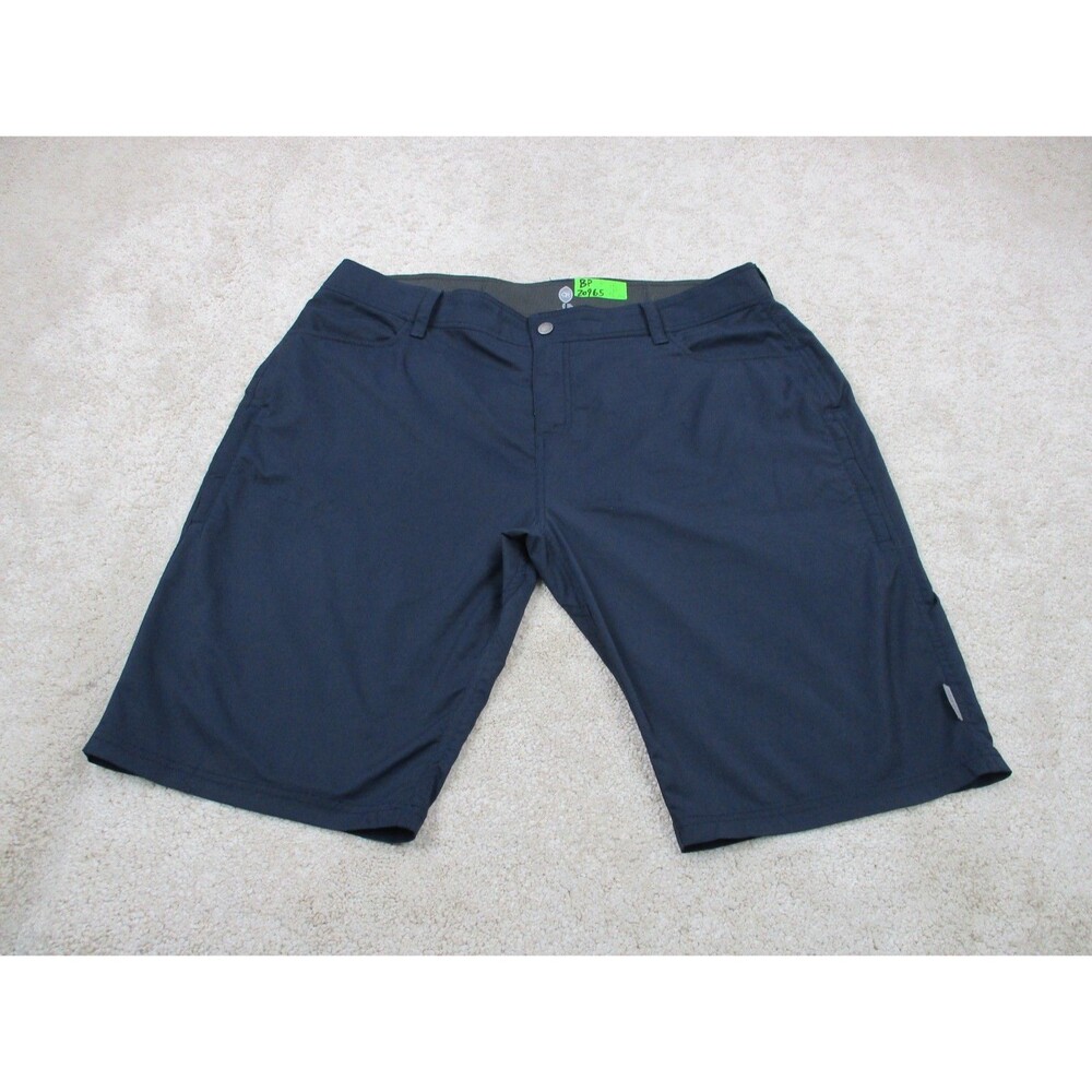 Club Ride Cycling Shorts Mens 2XL XXL Blue Cargo Pockets Adjustable Waist Biking